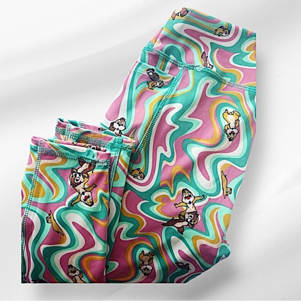 Disney CHIP AND DALE LEGGINGS Plus Size 1X NWT